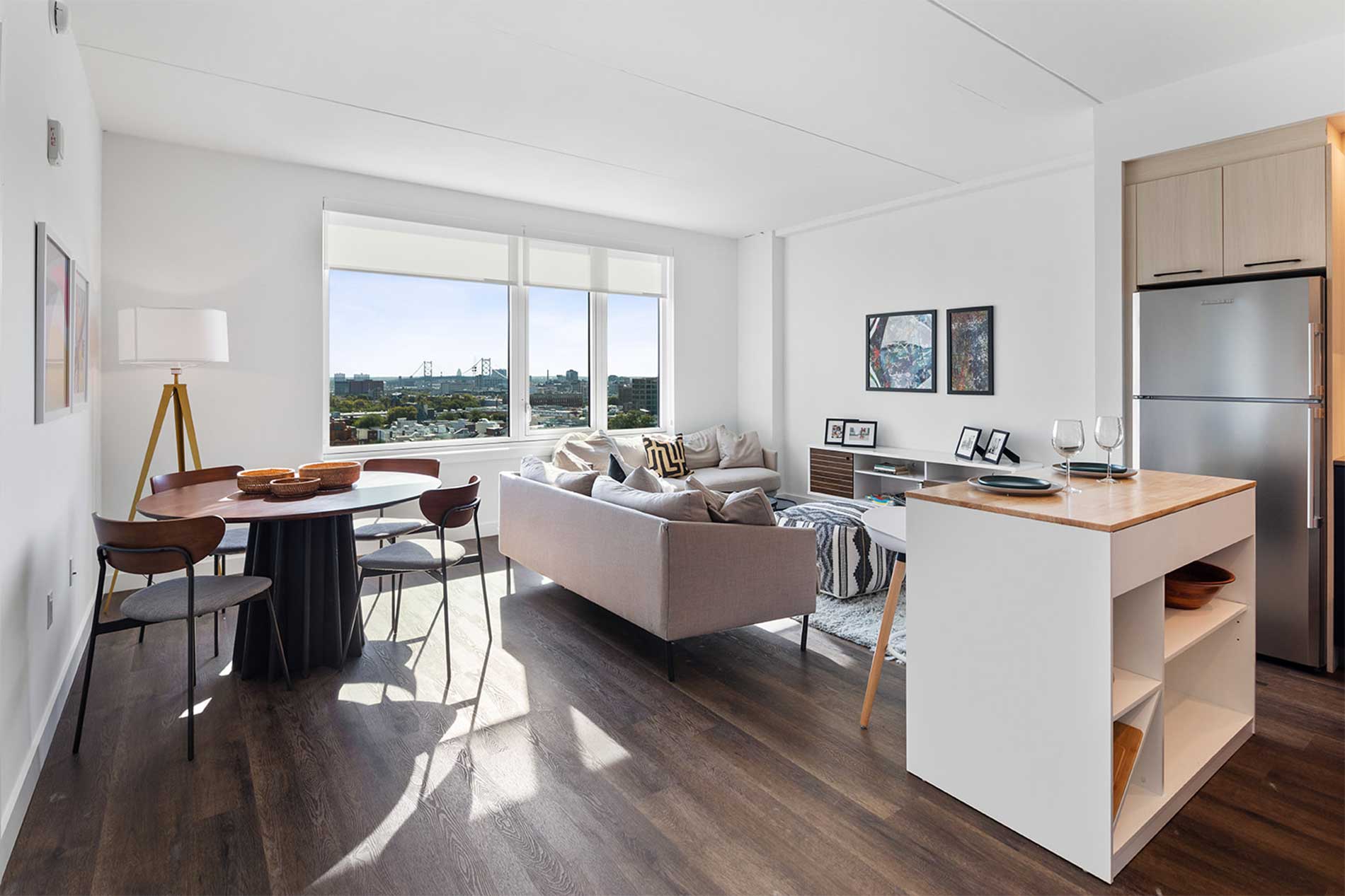 Broadridge apartment living room