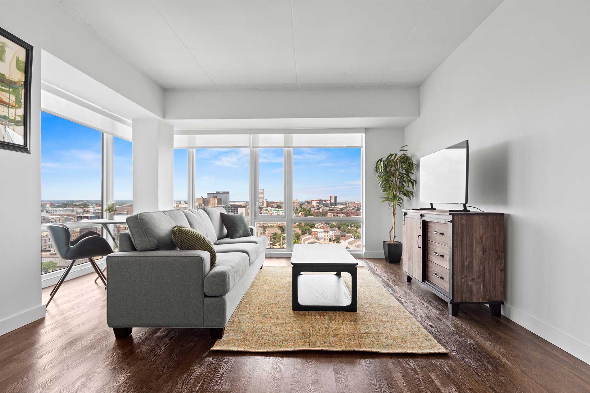 Broadridge apartment living room
