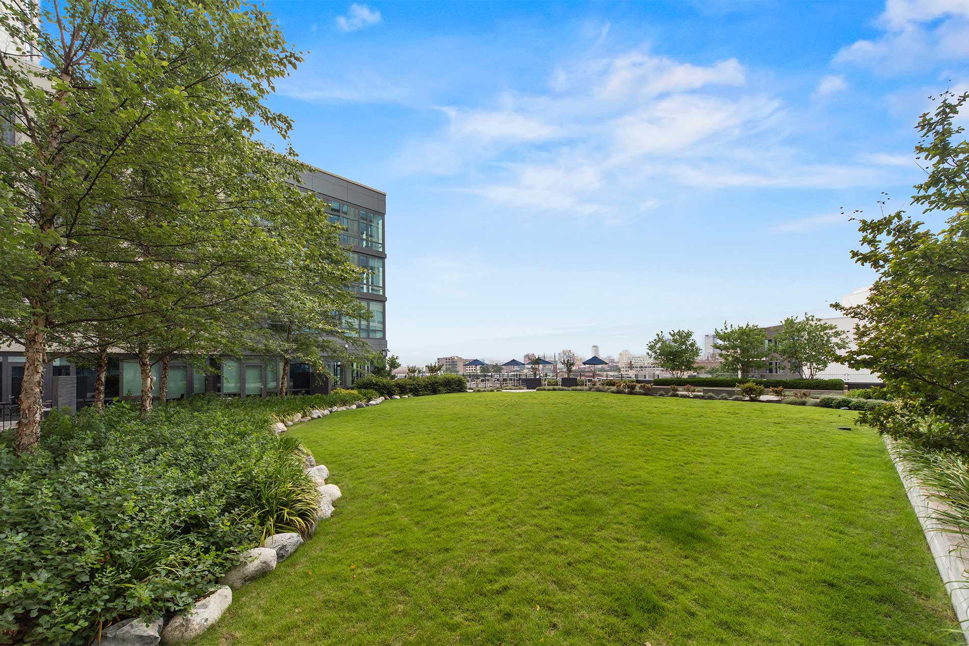 Broadridge community skydeck lawn