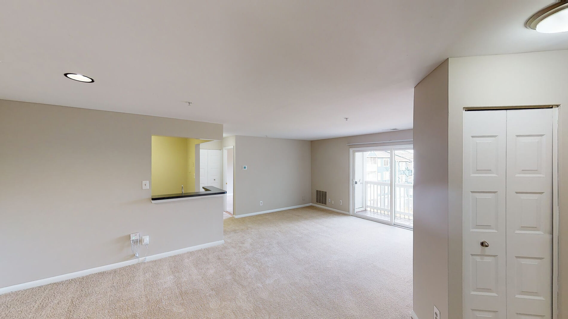 Canterbury two bedroom living room