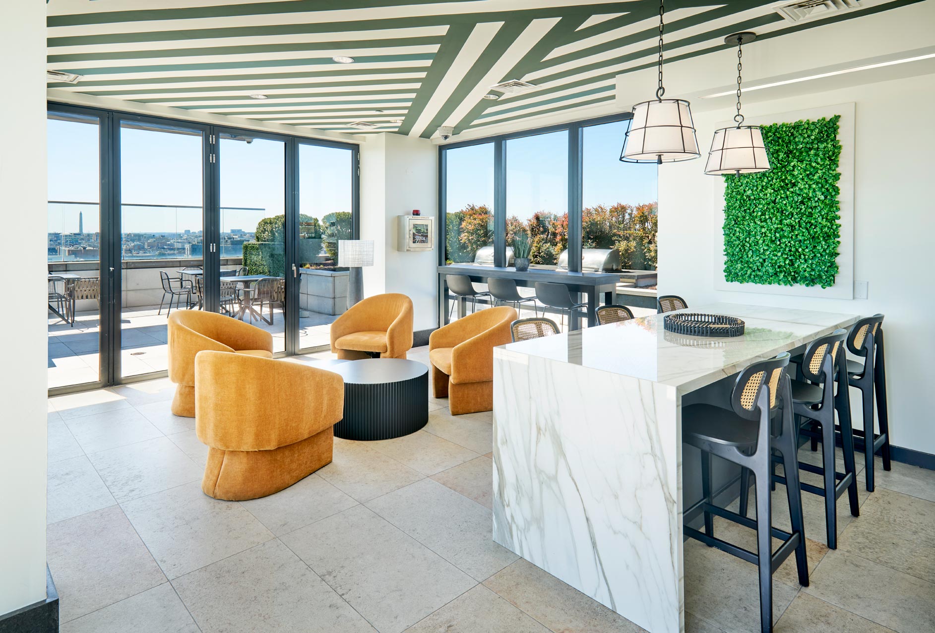 Capitol View 14th rooftop lounge