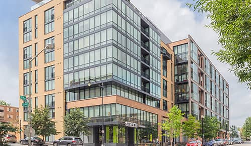 Capitol View on 14th apartments building exterior in daylight