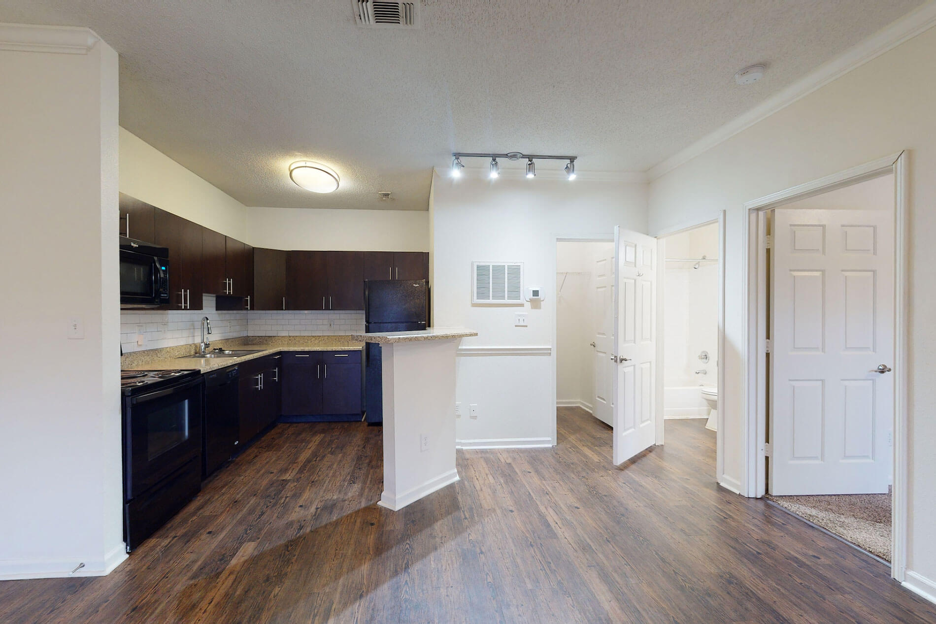 Carrington Hills kitchen and dining area