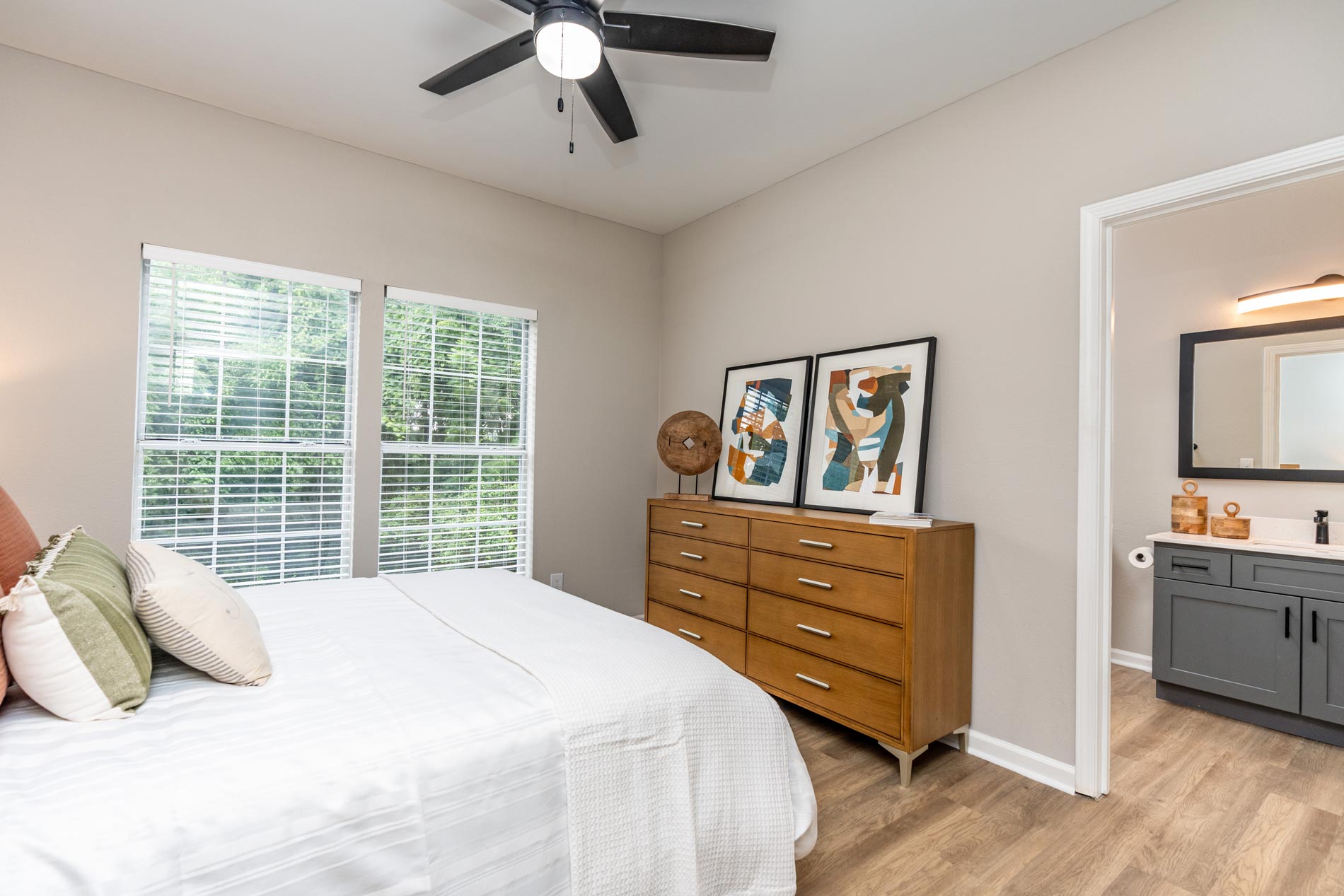 Carrington Hills staged bedroom