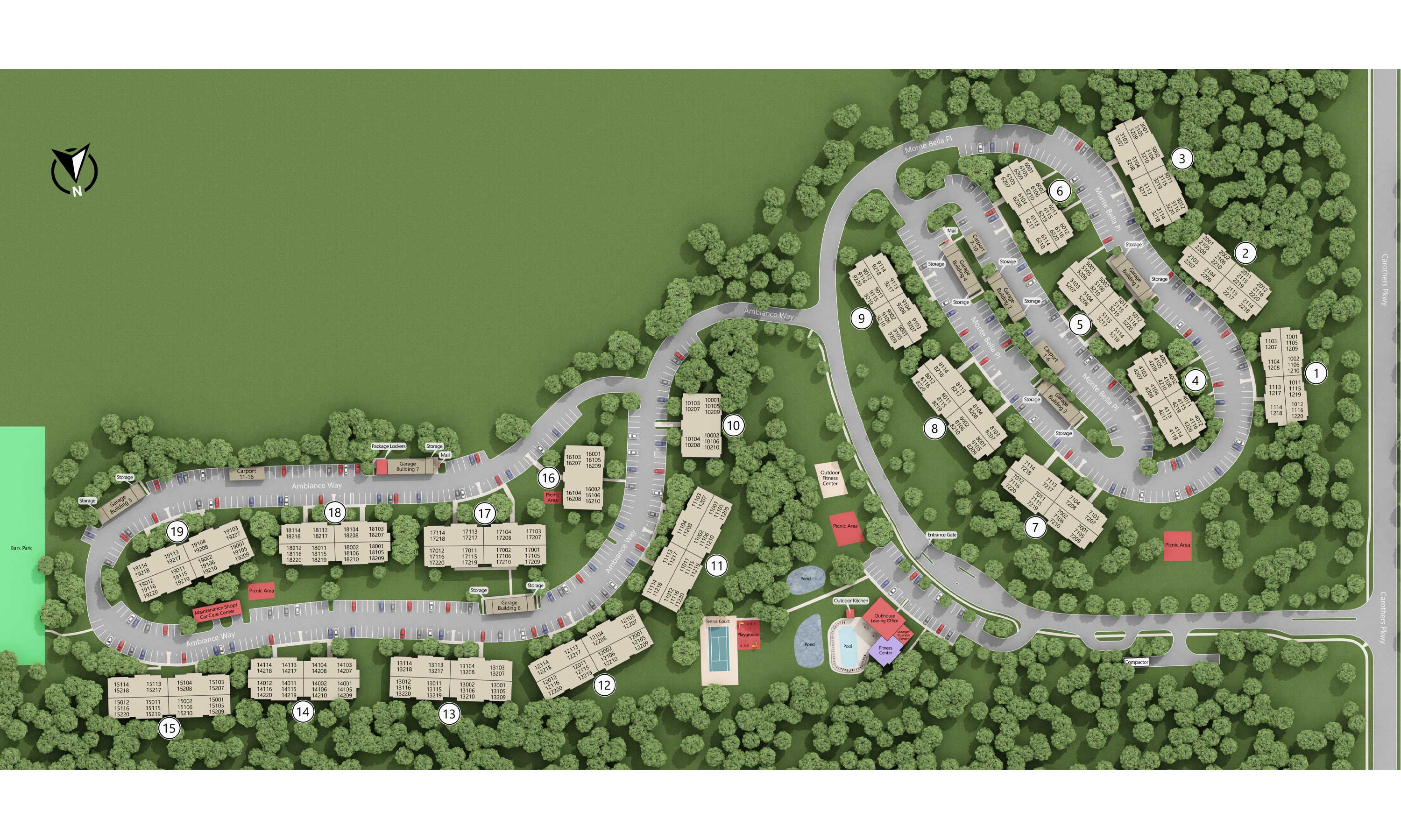 Interactive Map Carrington Hills