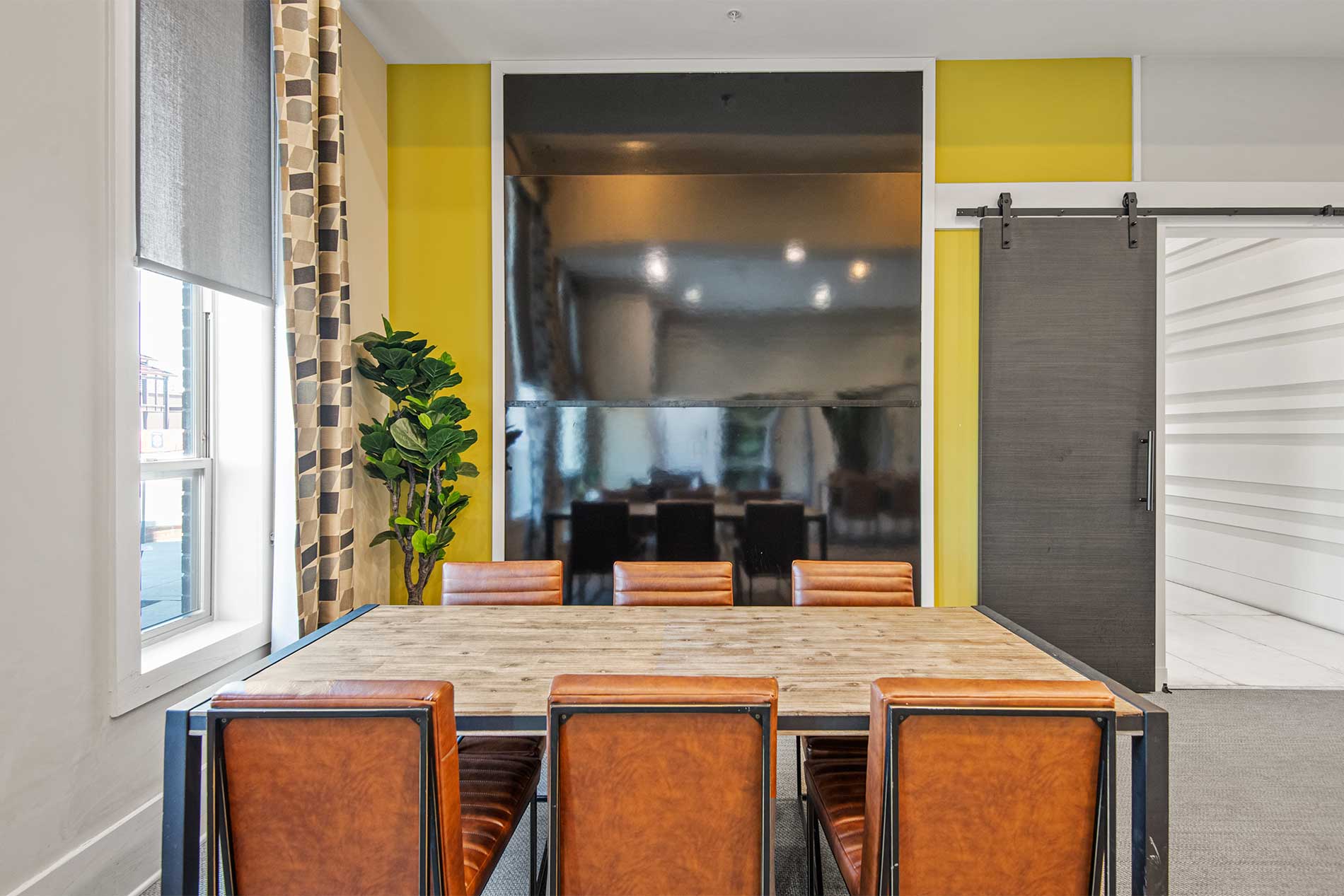 Central Square at Frisco community coworking lounge