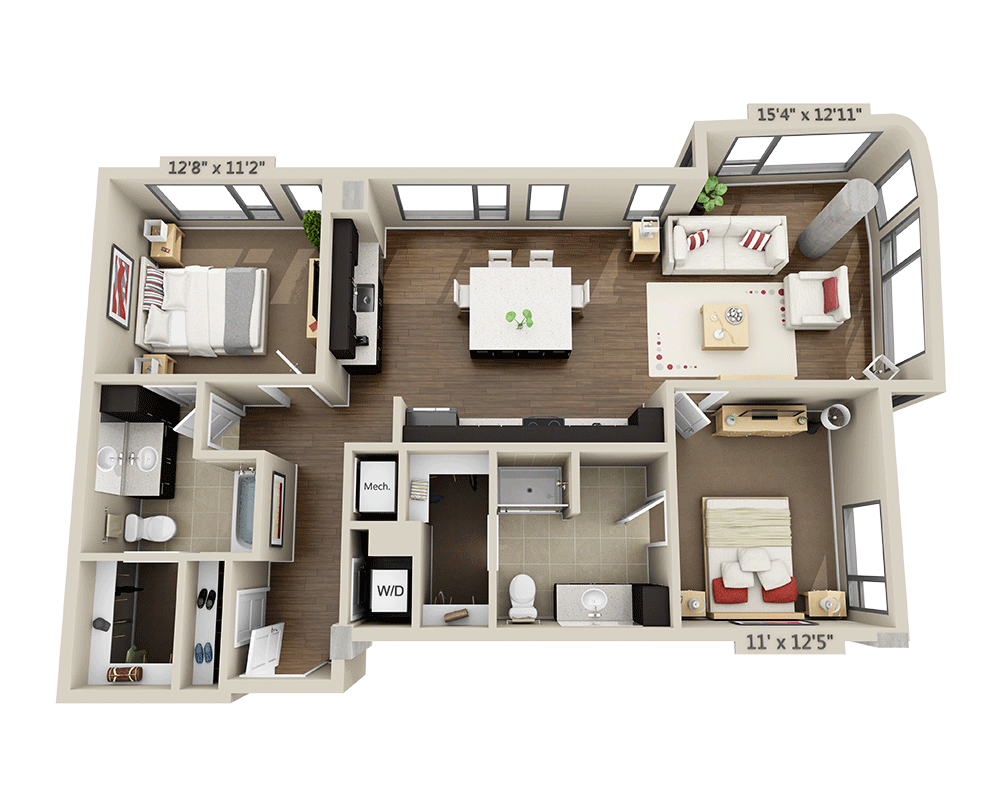 Two Bedroom B2L