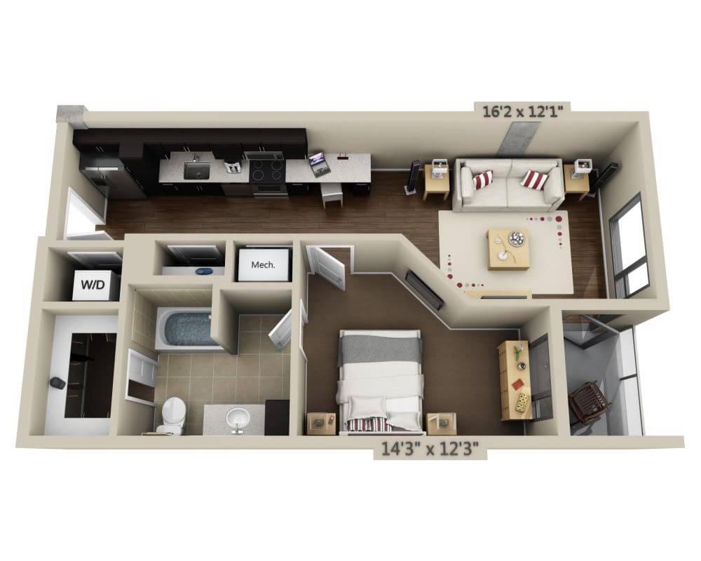 Apartments And Pricing For Channel Mission Bay San