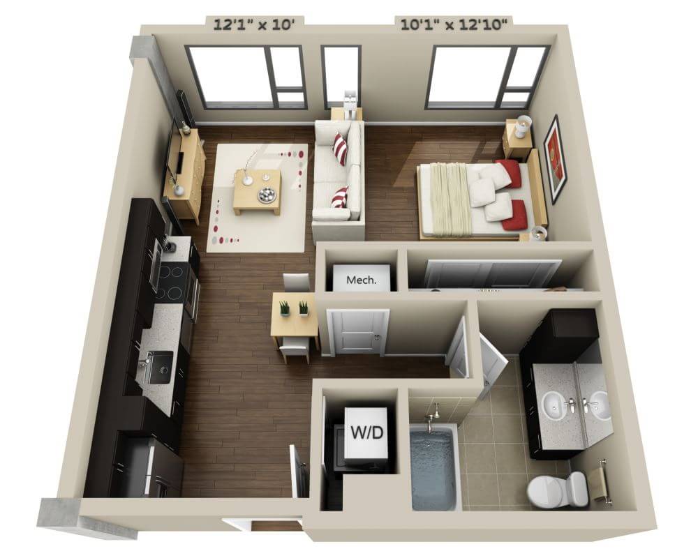 Floor Plans And Pricing For Channel Mission Bay Apartments