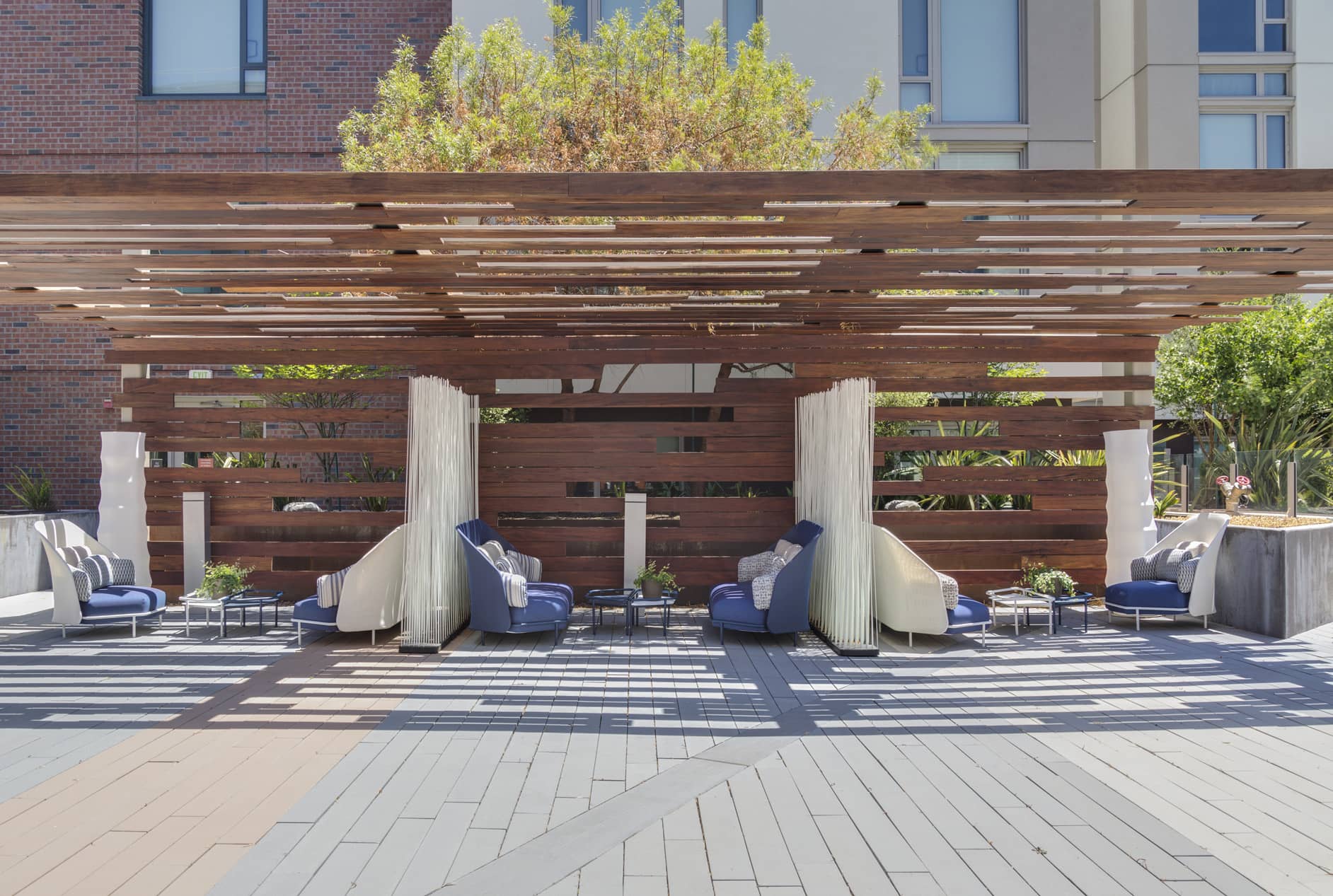 Channel Mission Bay courtyard