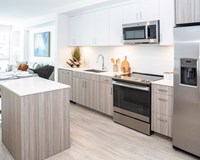Cirrus Apartments Staged Kitchen