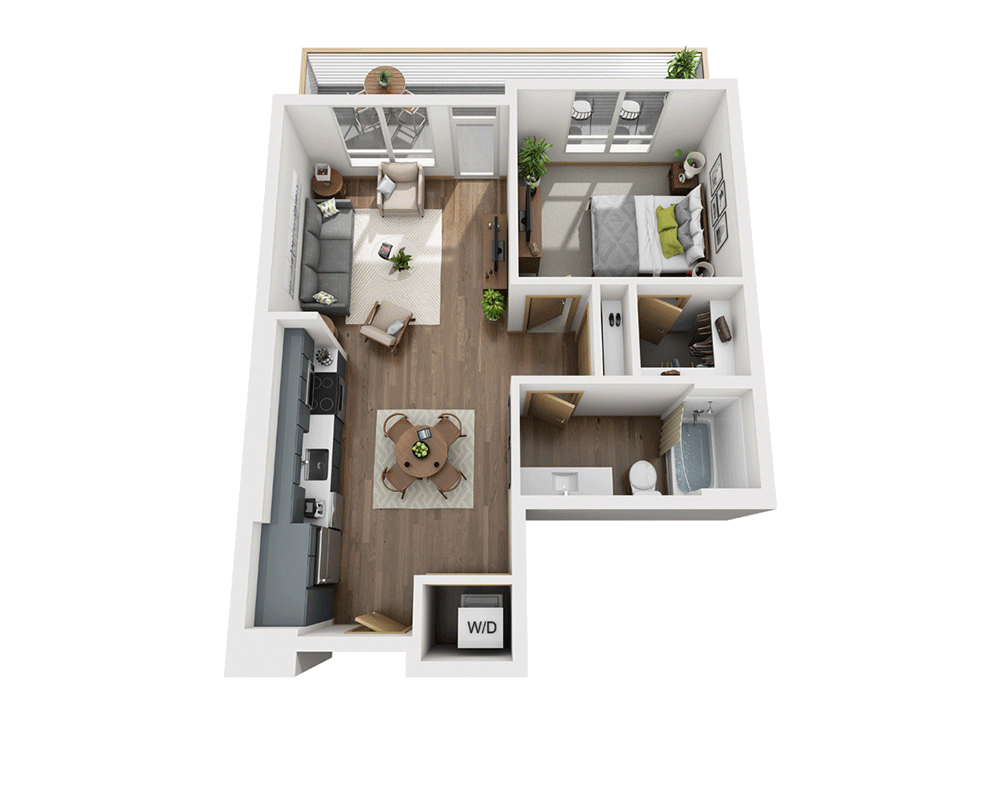 One Bedroom A1C-CL1