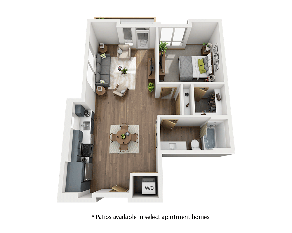 One Bedroom A1E-CL1