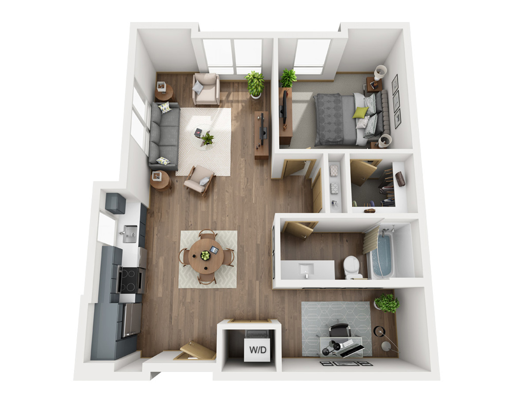 One Bedroom A1ED-CL1