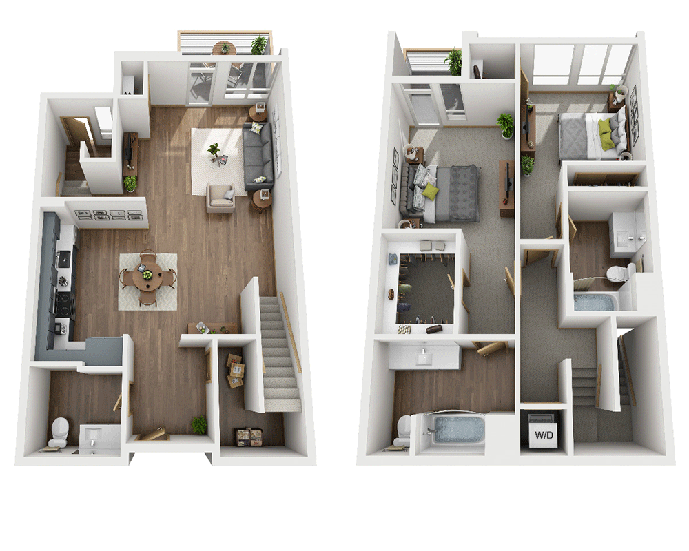 Two Bedroom B2.5ATH-CL1