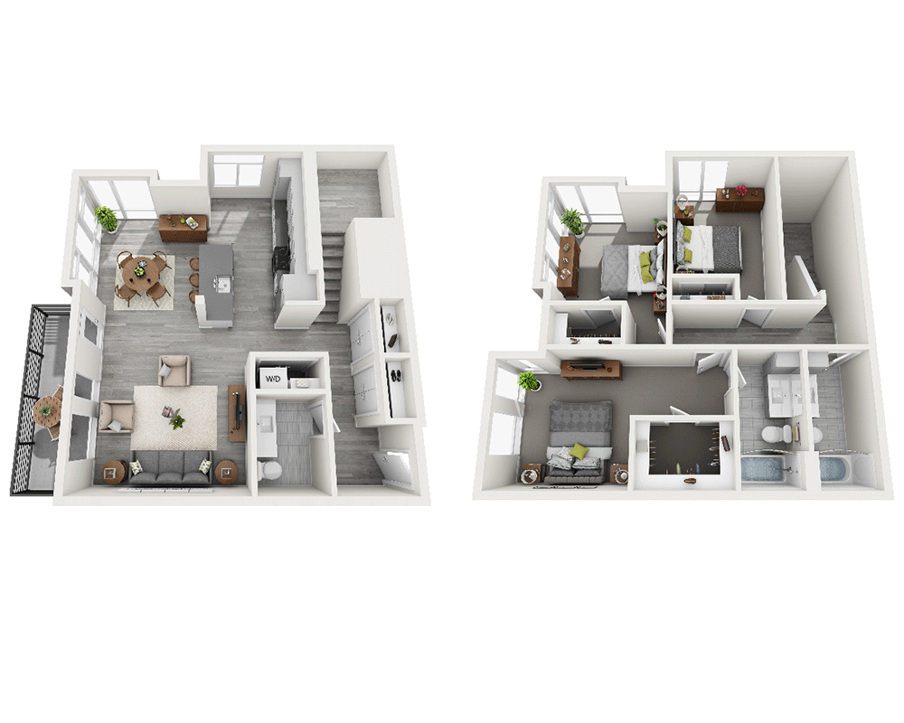 Two Bedroom B2.5BTH-CL2