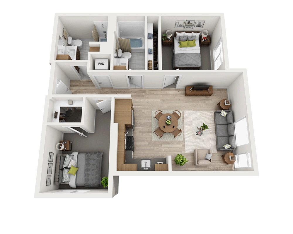 Two Bedroom B2A-CL2