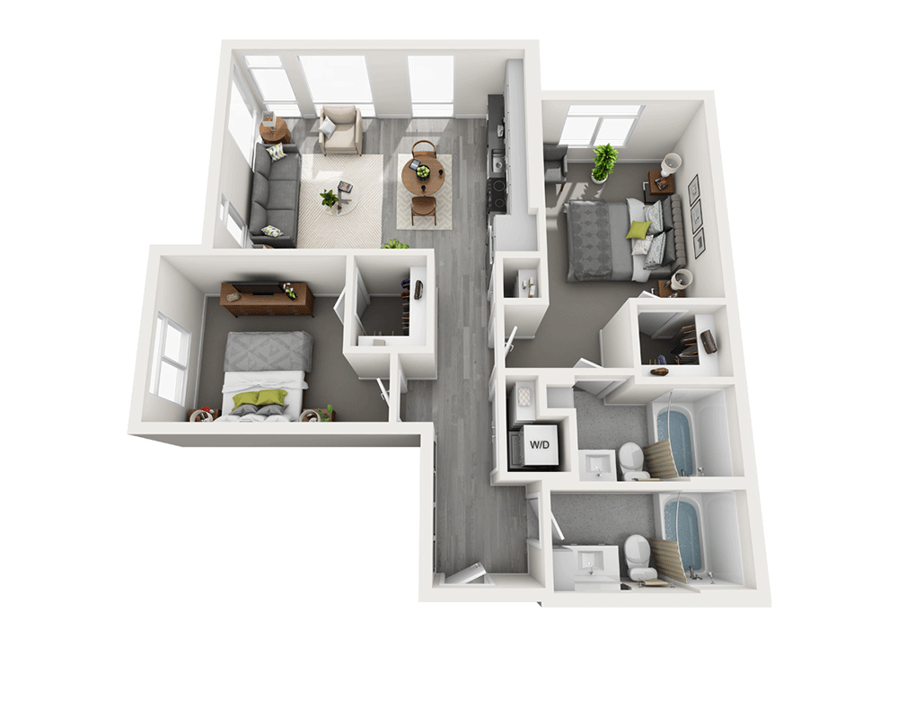 Two Bedroom B2B-CL2