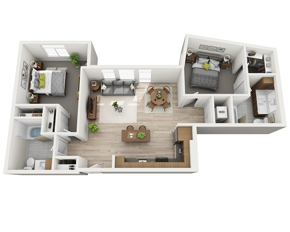 Two Bedroom B2E-CL2