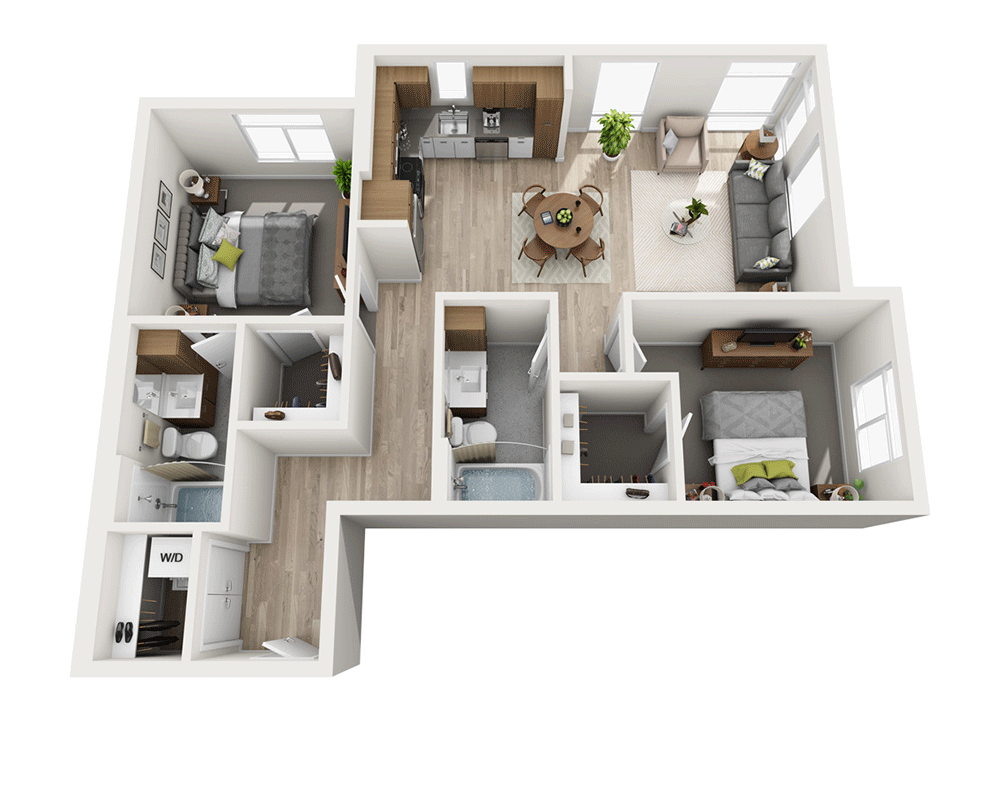Two Bedroom B2C-CL2