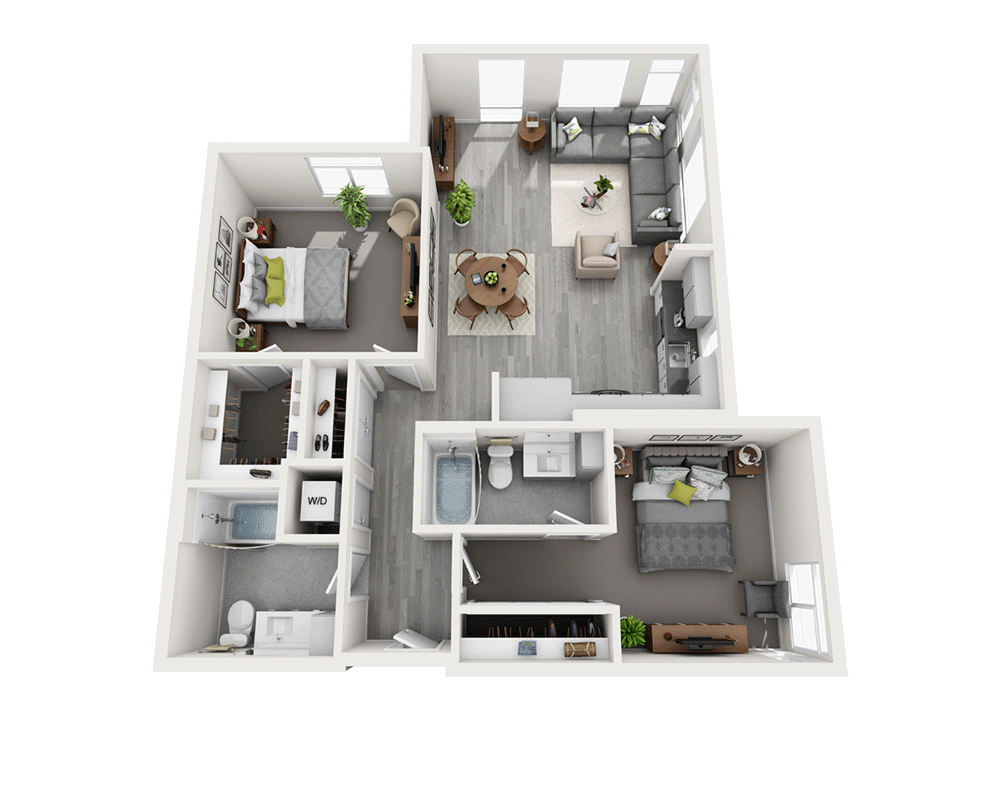 Two Bedroom B2G-CL2