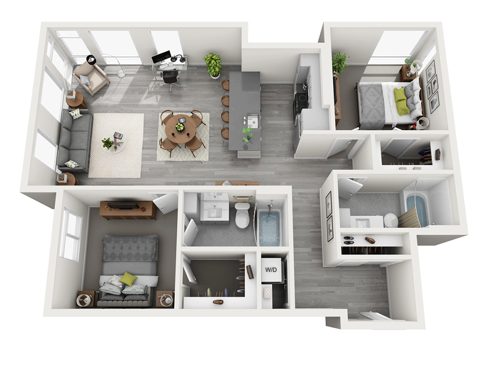 Two Bedroom B2I-CL2