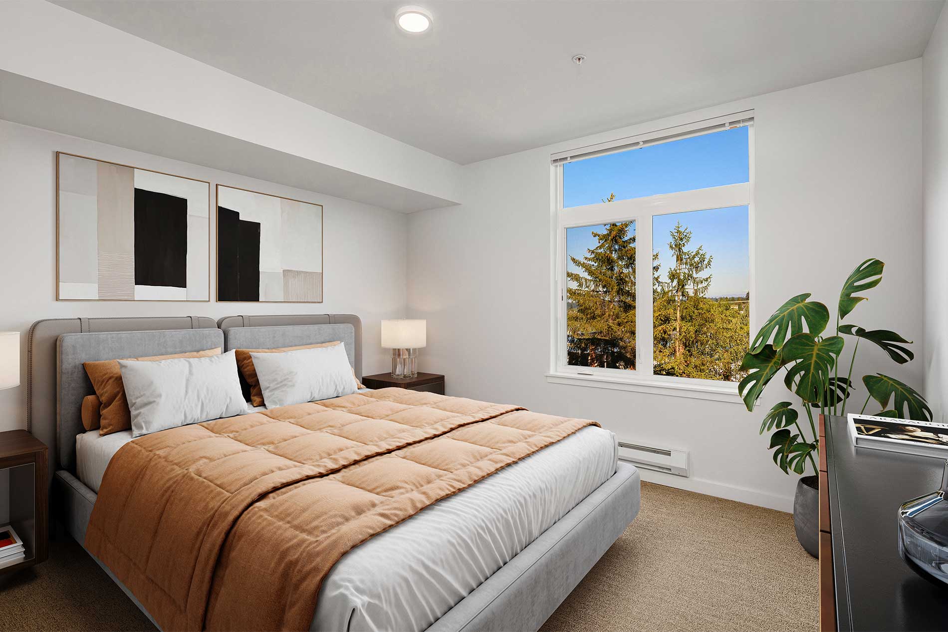Cityline apartment bedroom