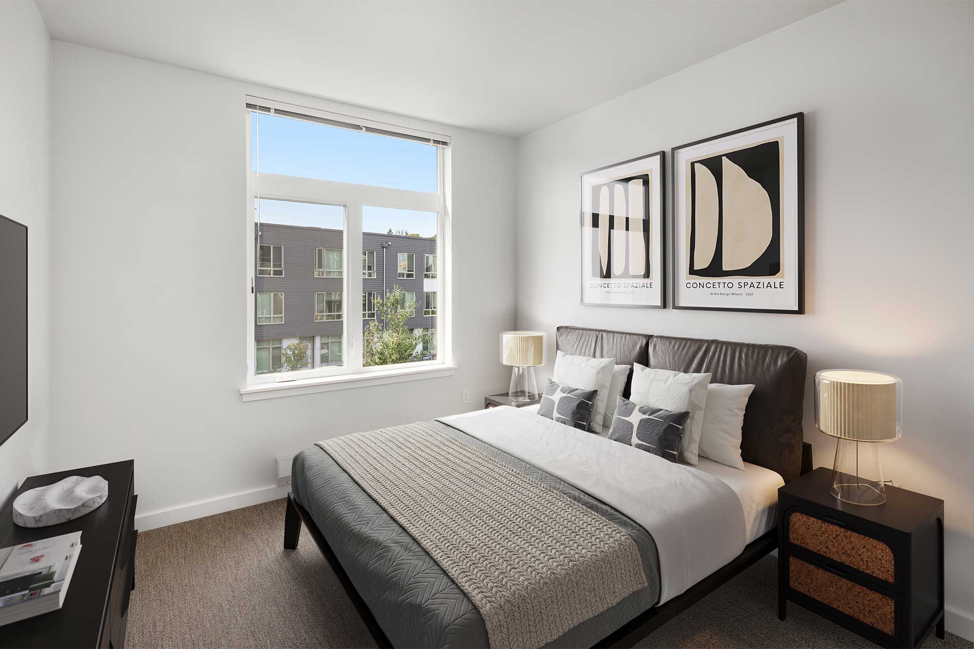 Cityline apartment bedroom