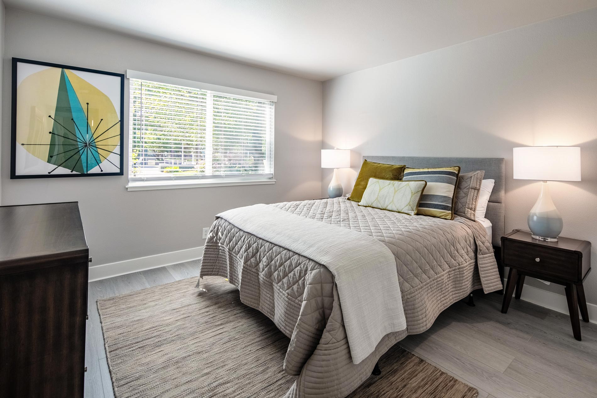 CitySouth staged bedroom