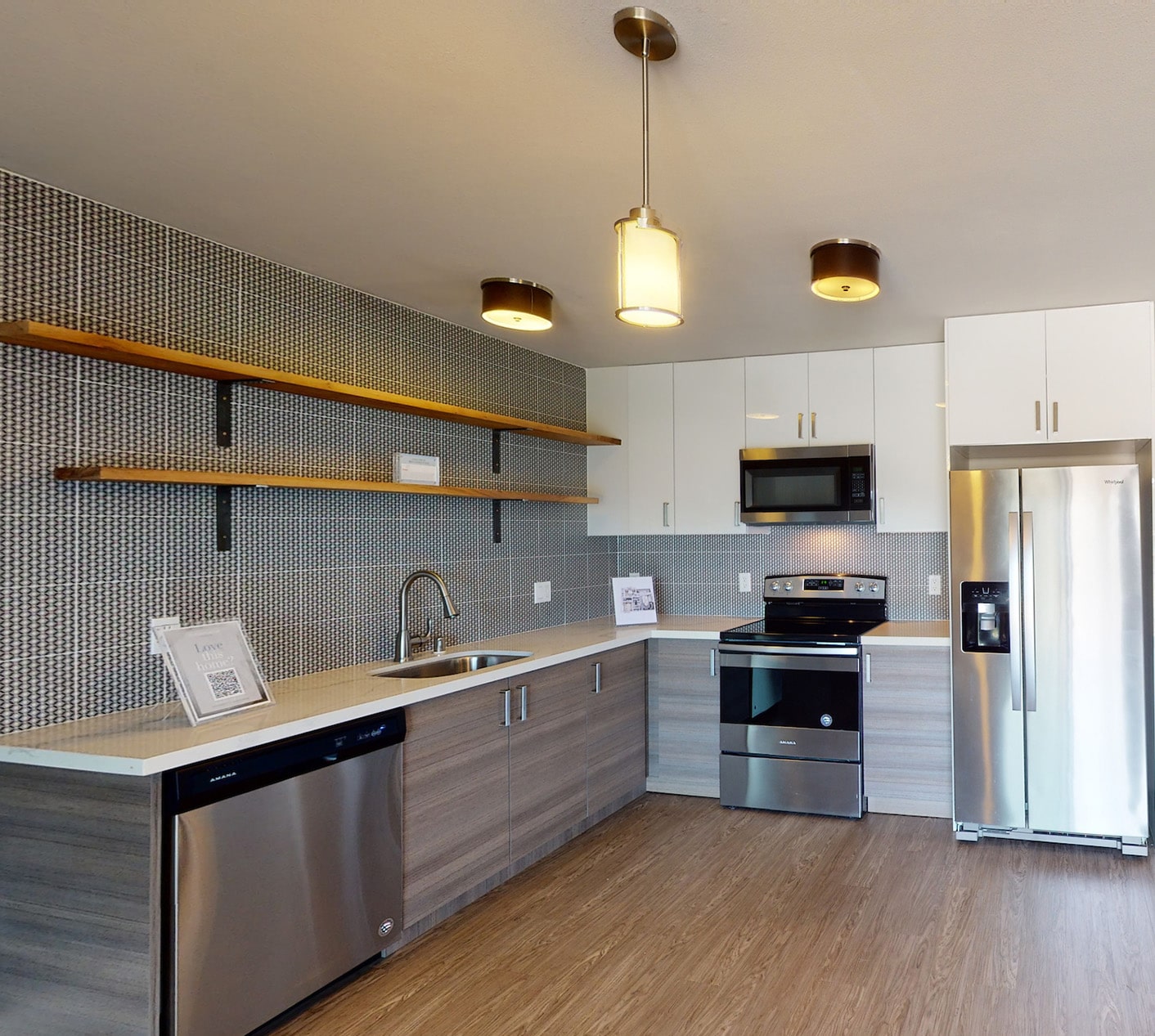 CitySouth white grey on white finish package