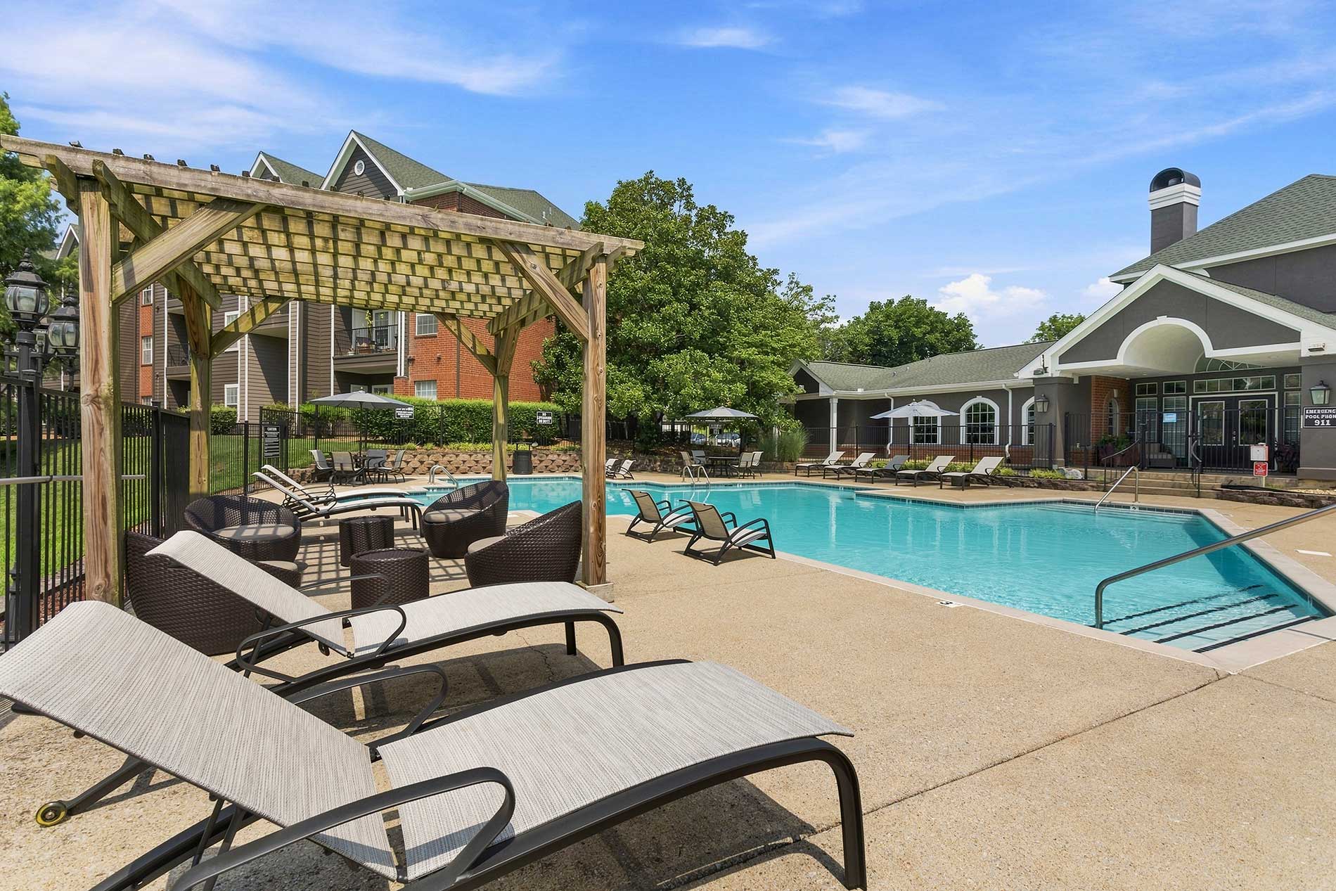 Colonnade pool deck - Hermitage, TN