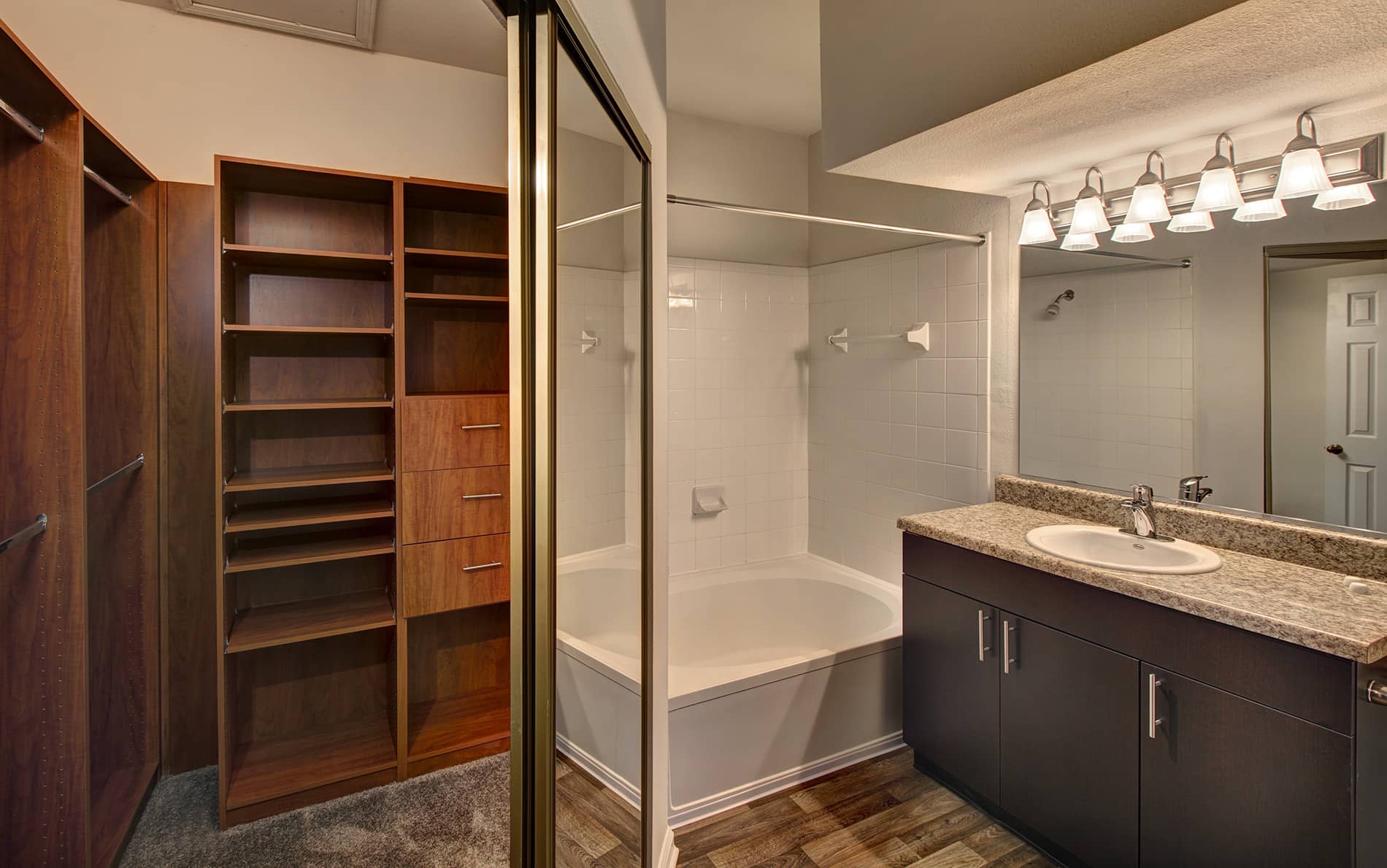 Colonnade Bathroom and Closet