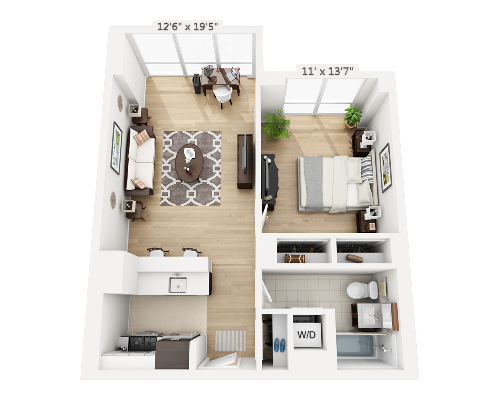 One Bedroom (A1A-795)