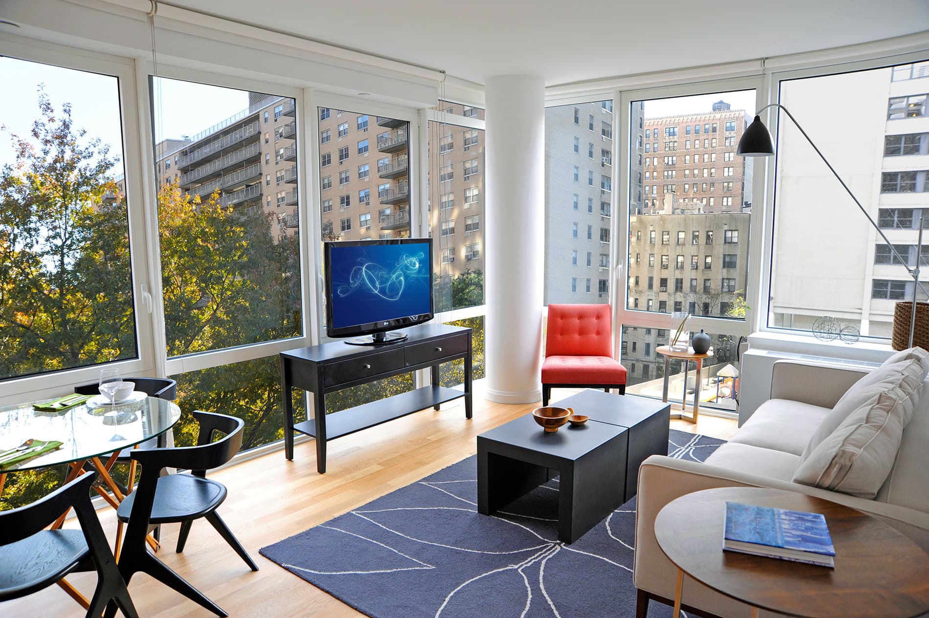 Columbus Square Living Room