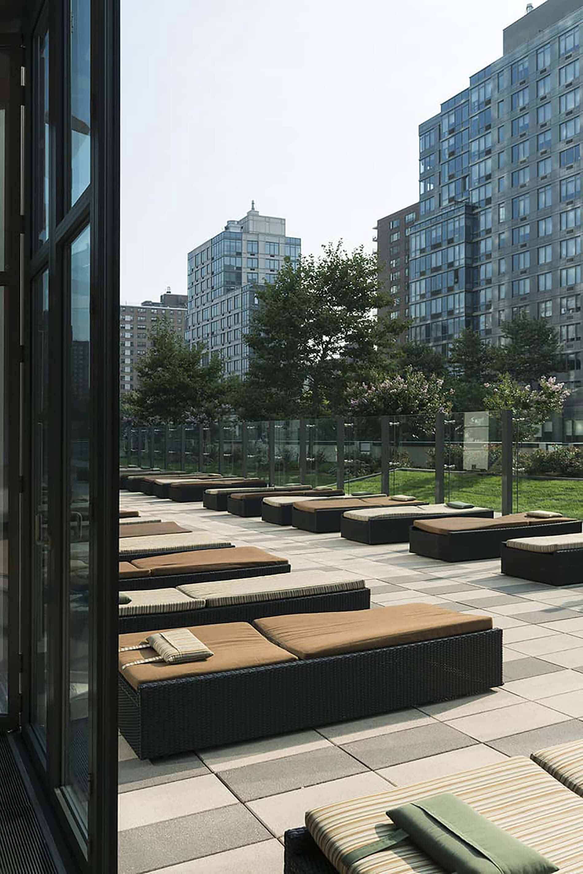 Columbus Square Pool Deck