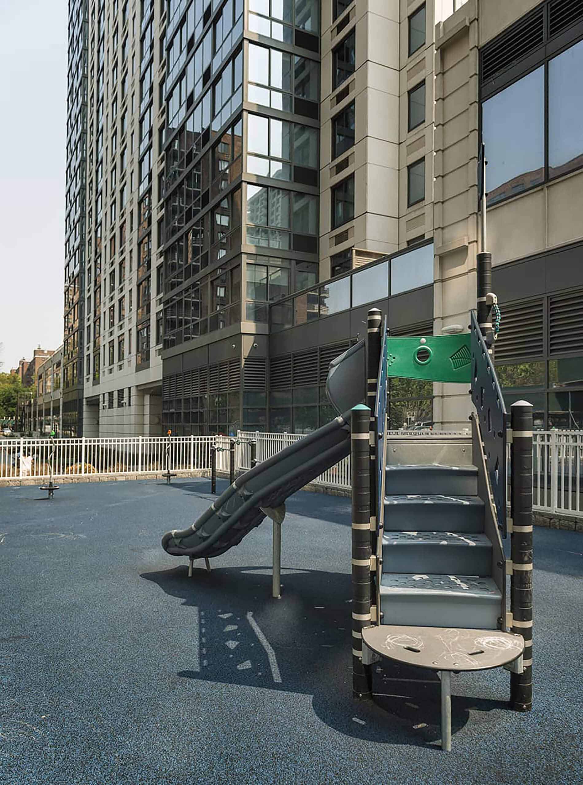 Columbus Square Playground Slide