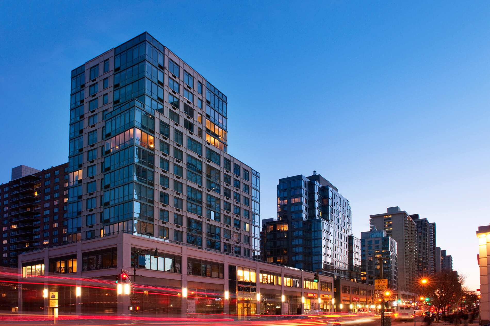 Columbus Square exterior building