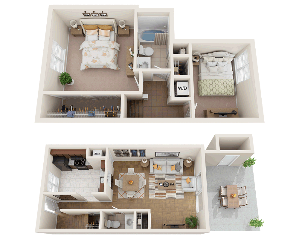 Two Bedroom B1.5