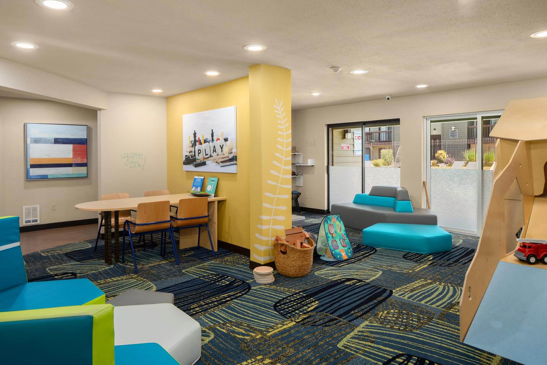 Crown Pointe Kids play room