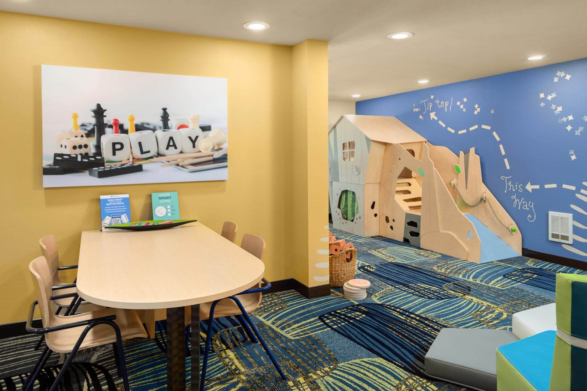 Crown Pointe Kids play room