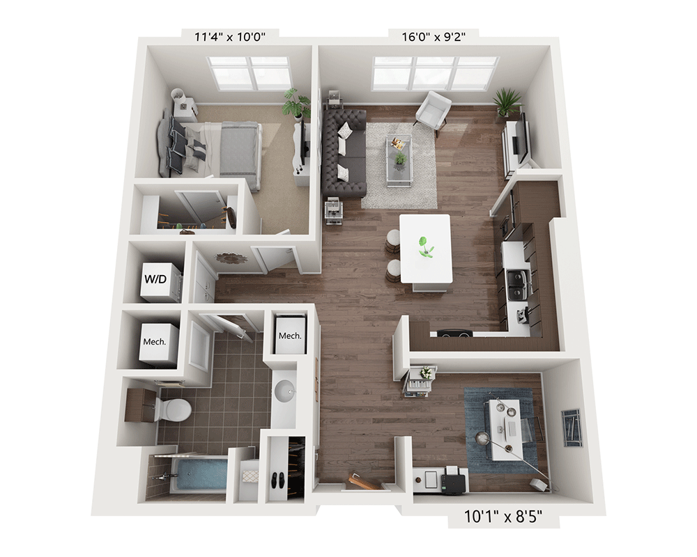 One Bedroom A1GD