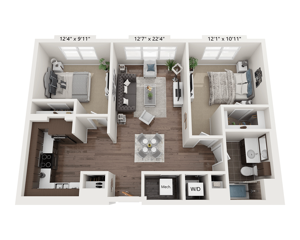 Two Bedroom B1