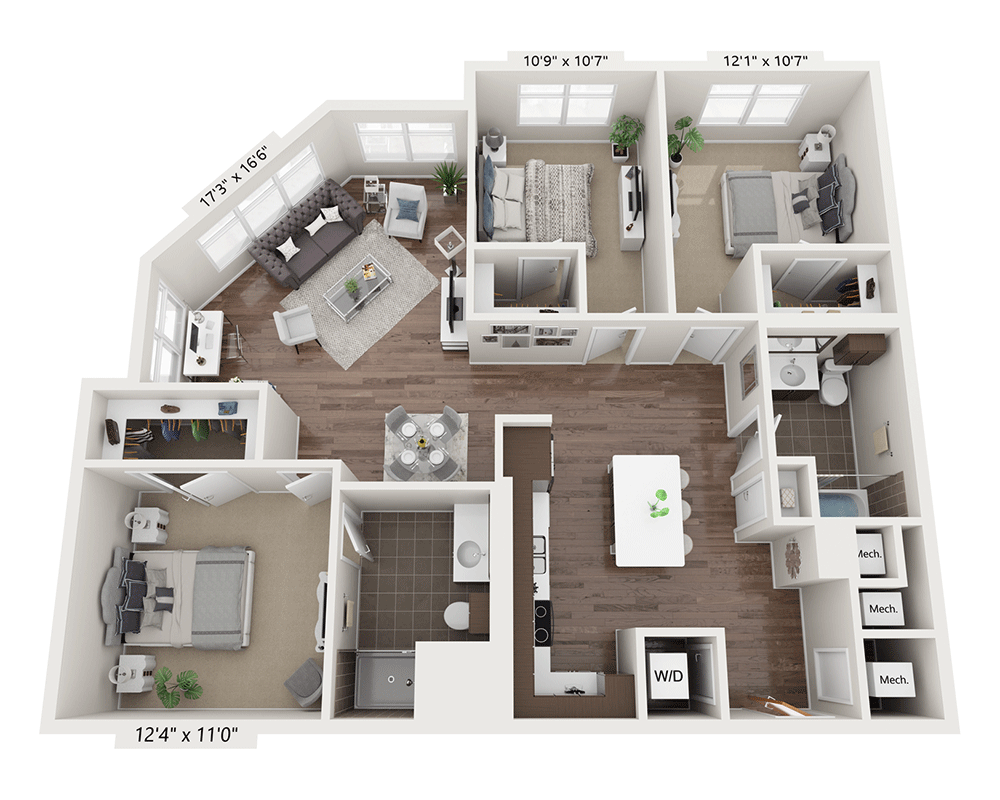 Three Bedroom C2