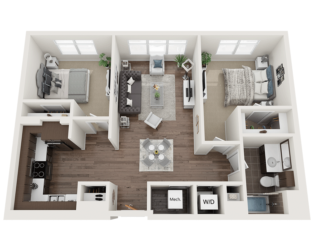 Two Bedroom B1