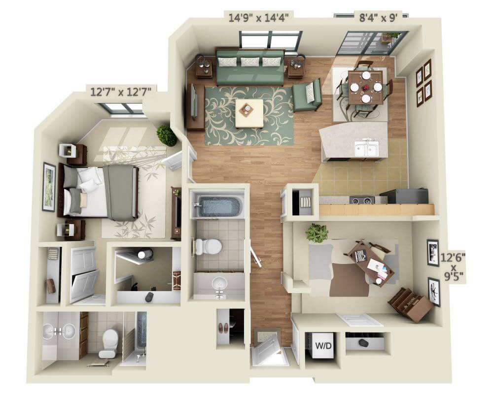 1 BEDROOM TOWER (A2AD)