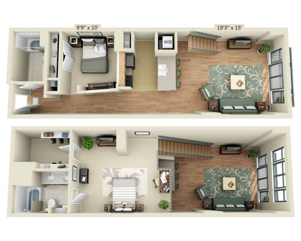 1 BEDROOM TOWER (A2BDL)