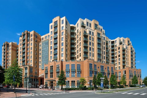 Delancey at Shirlington Village apartment building