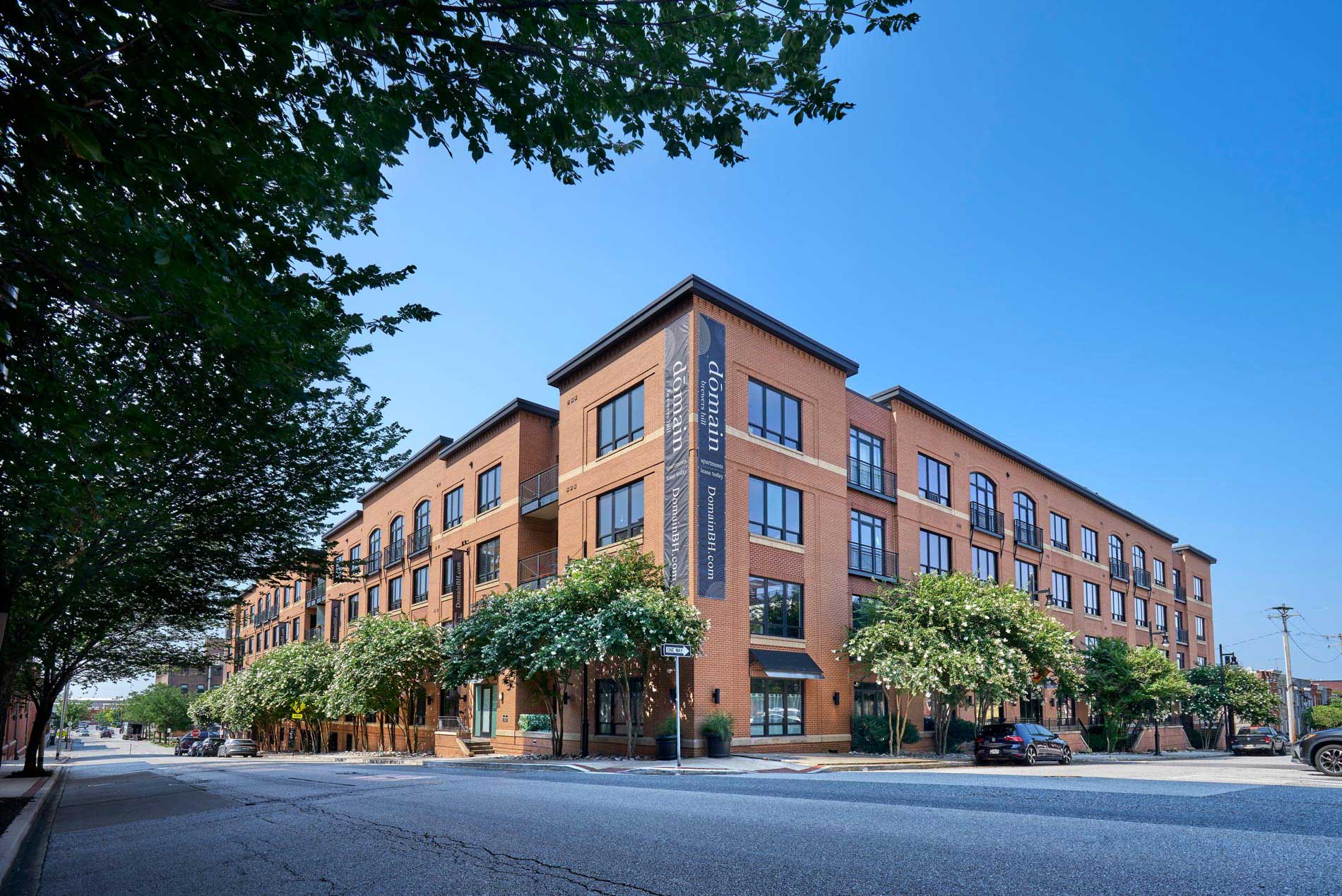 Domain Brewers Hill building exterior