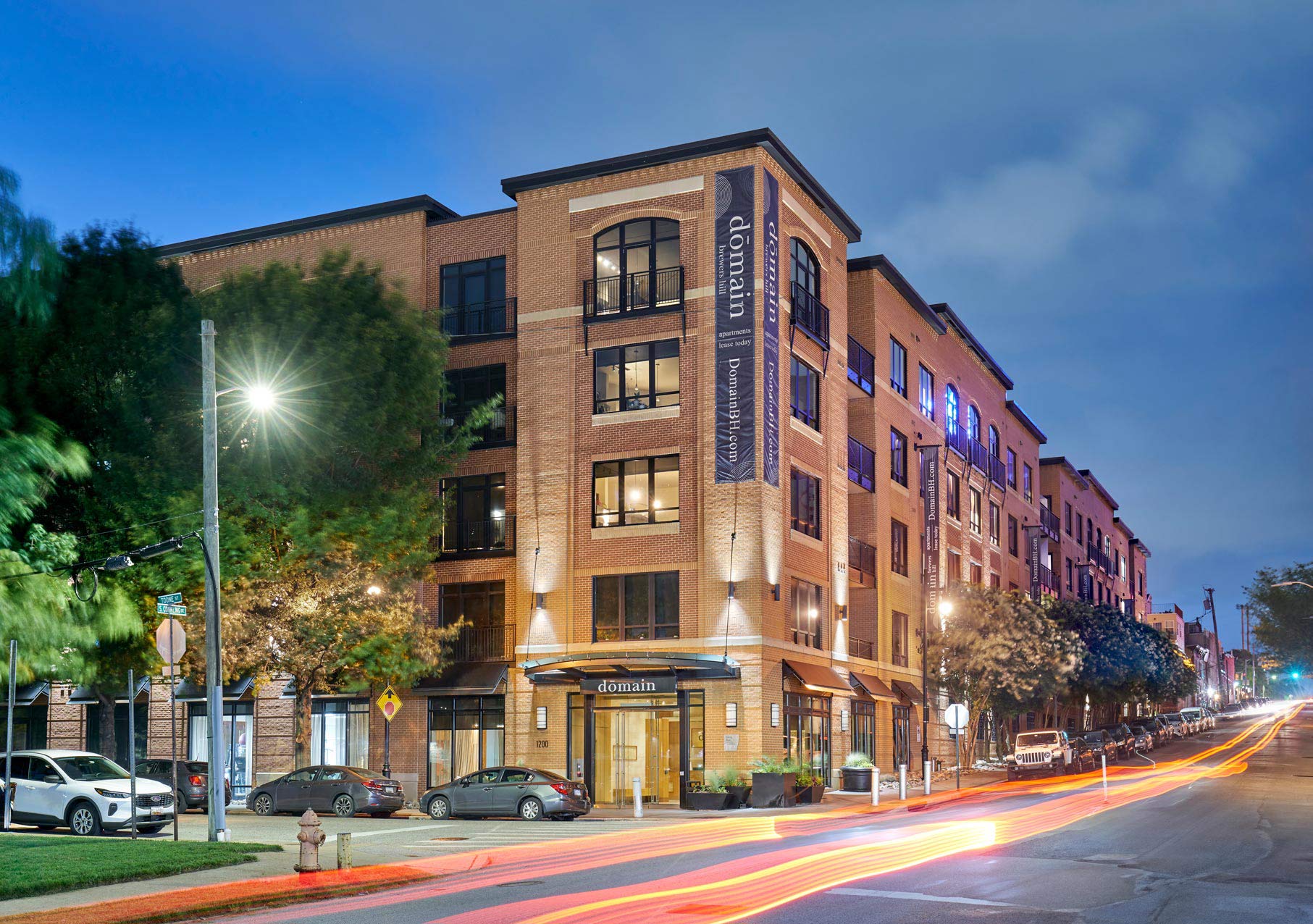 Domain Brewers Hill building exterior
