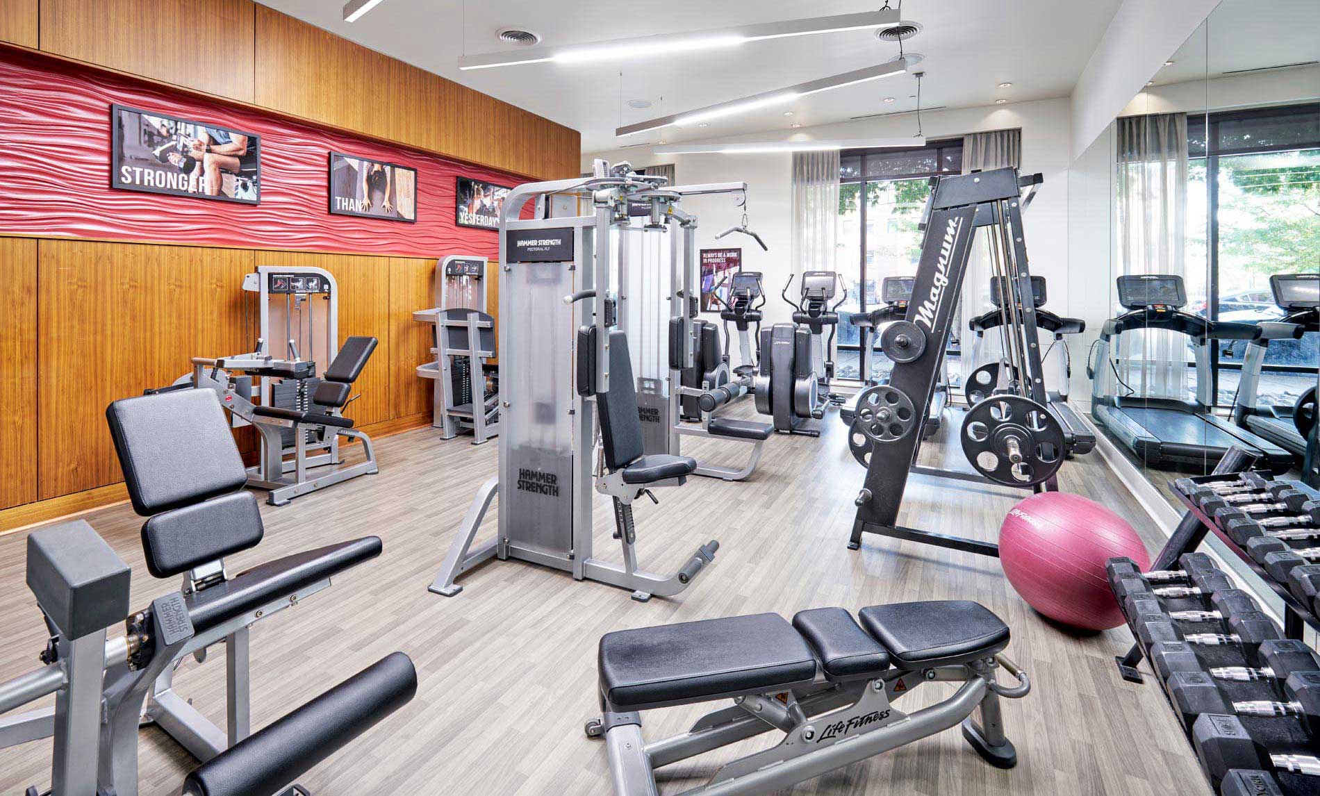 Domain Brewers Hill fitness center
